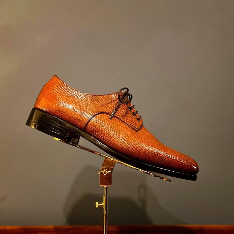 Plain Toe Derby Shoes