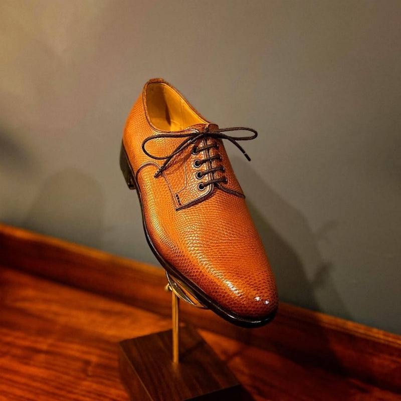 Plain Toe Derby Shoes