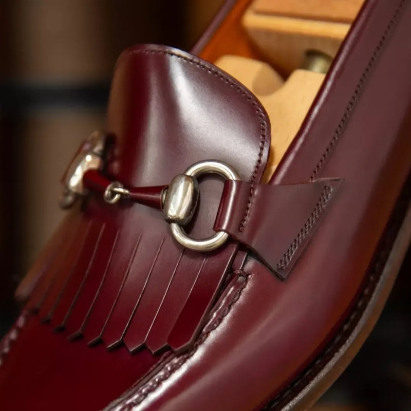 Horsebit Tasseled Loafers