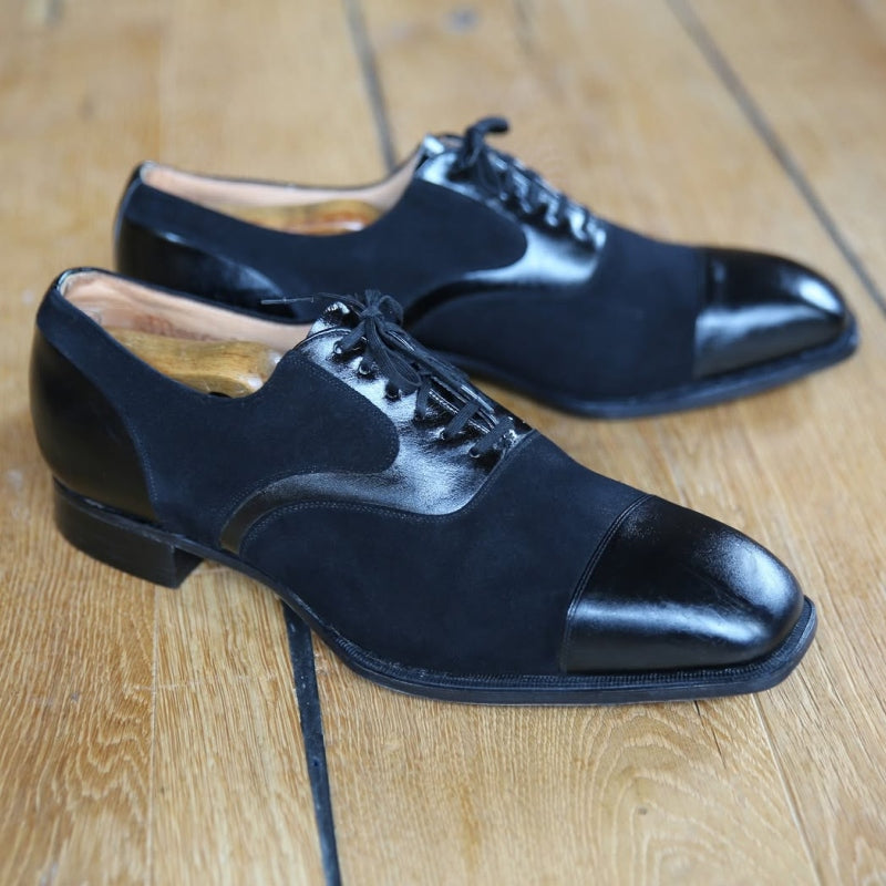 Antique Suede Mercedes Shoes