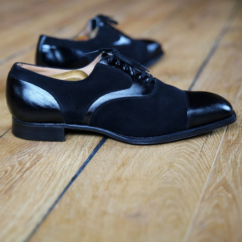 Antique Suede Mercedes Shoes