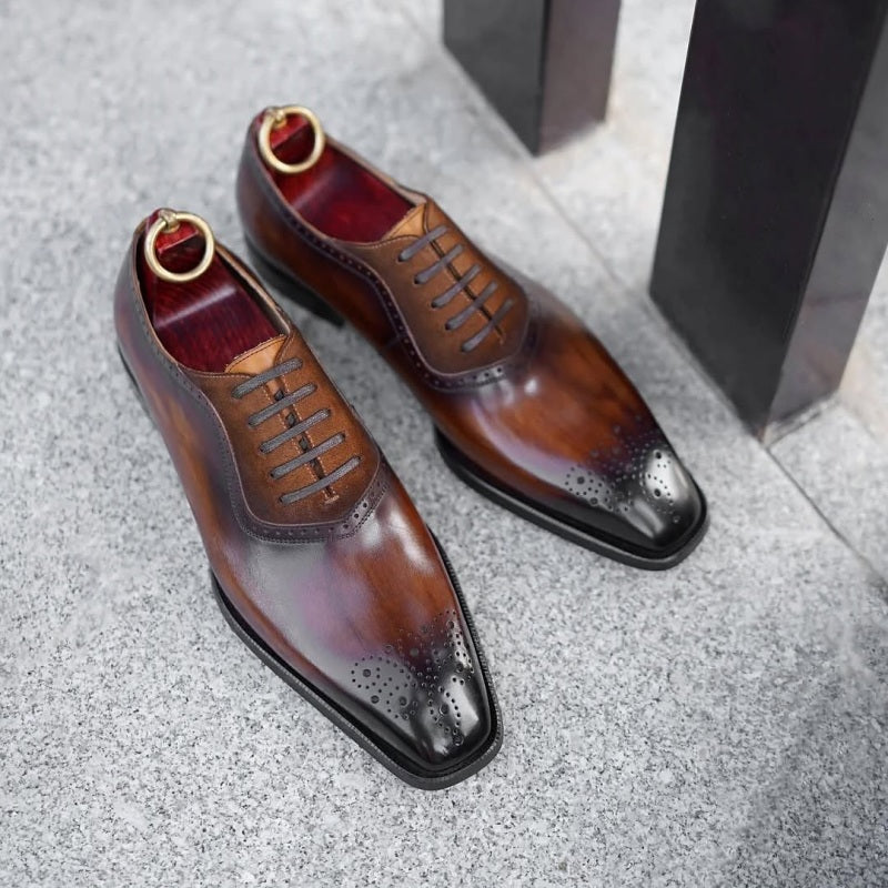 Premium Oxford Suede/Leather Shoes