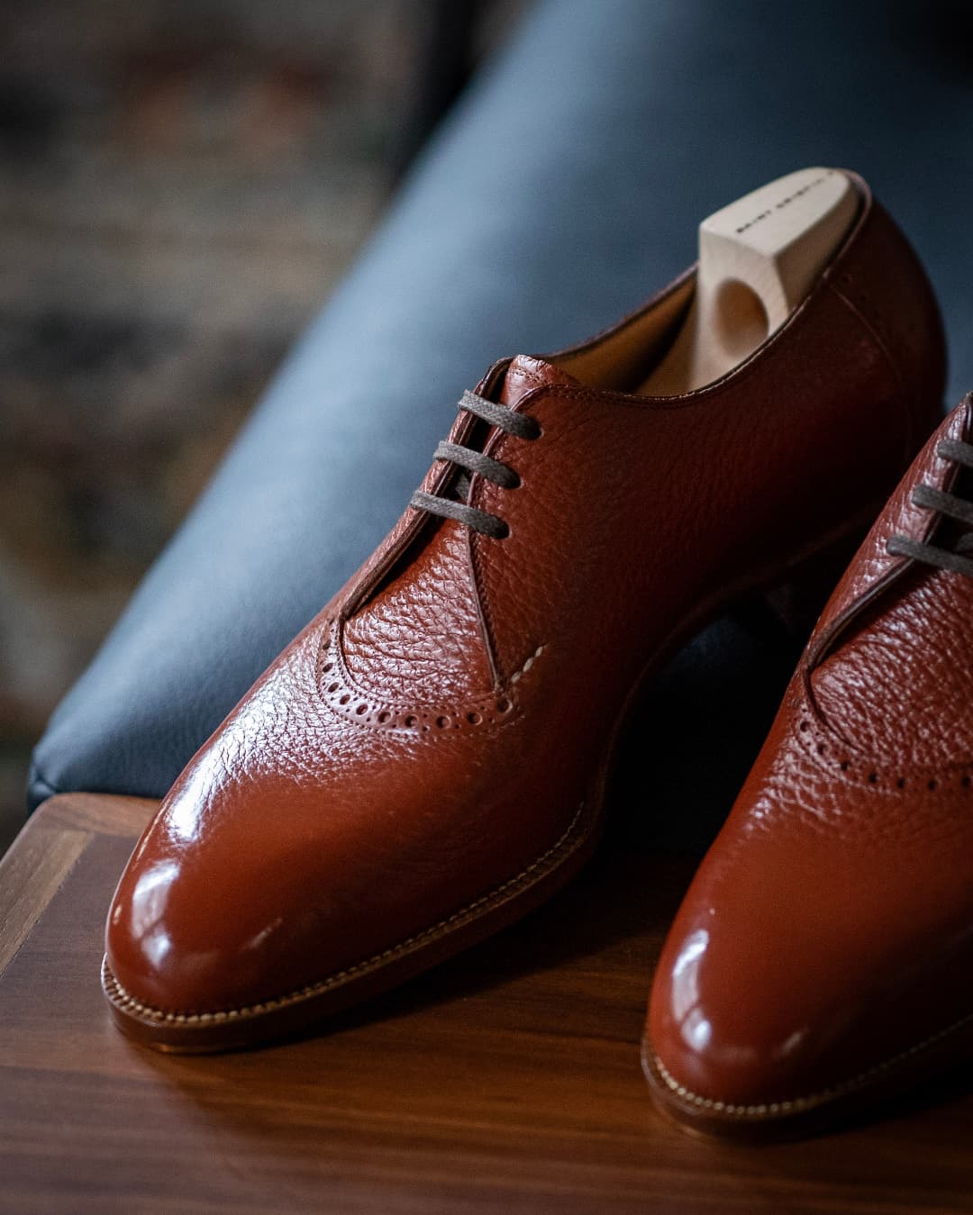 Men's Casual Brown Leather Shoes