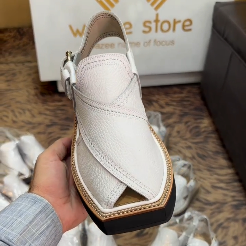 Men's White Classic Roman Sandals