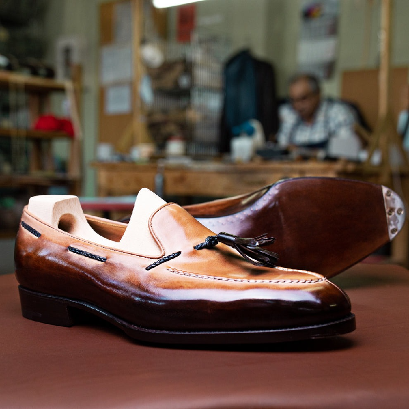 Vintage Luxury Tassel Loafers