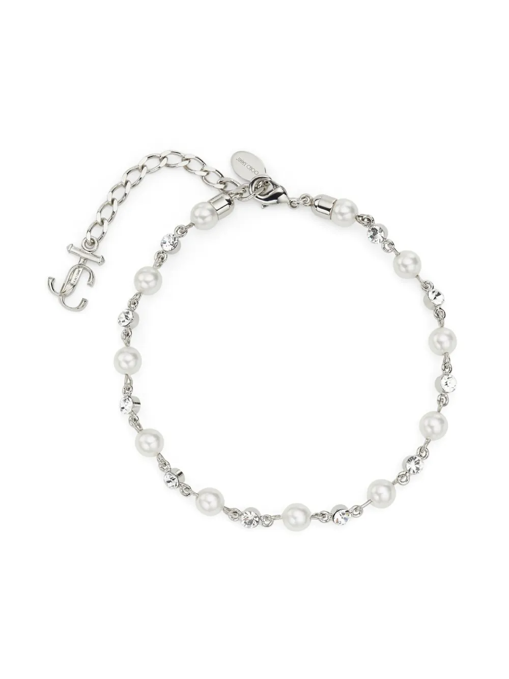 Faux-pearls Anklet