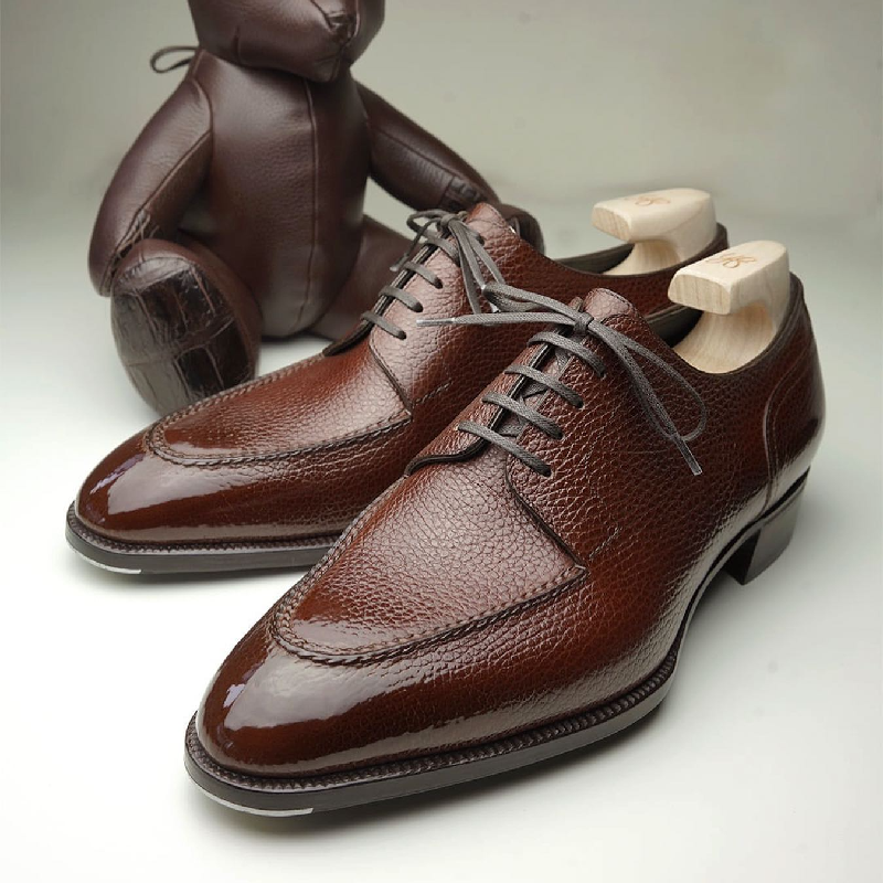 Formal Calfskin Split Toe Derby