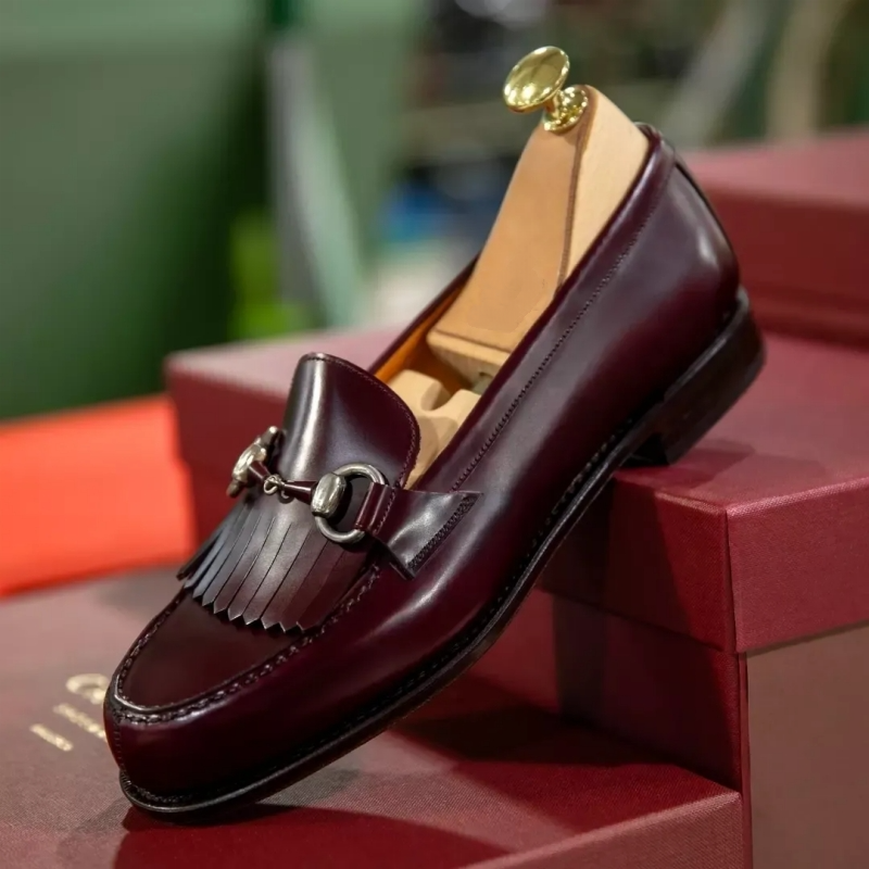 Horsebit Tasseled Loafers