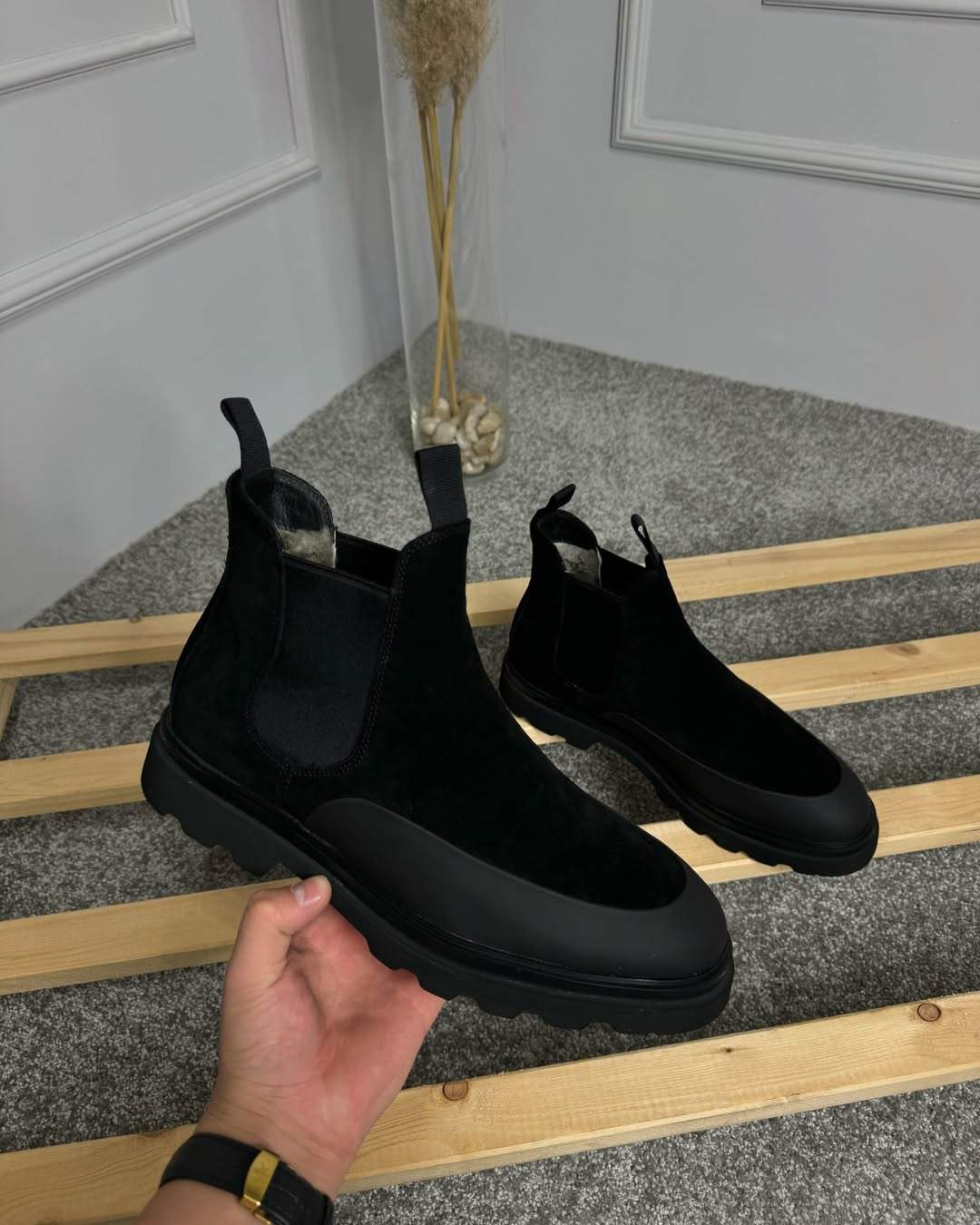 Casual Suede Ankle Boots