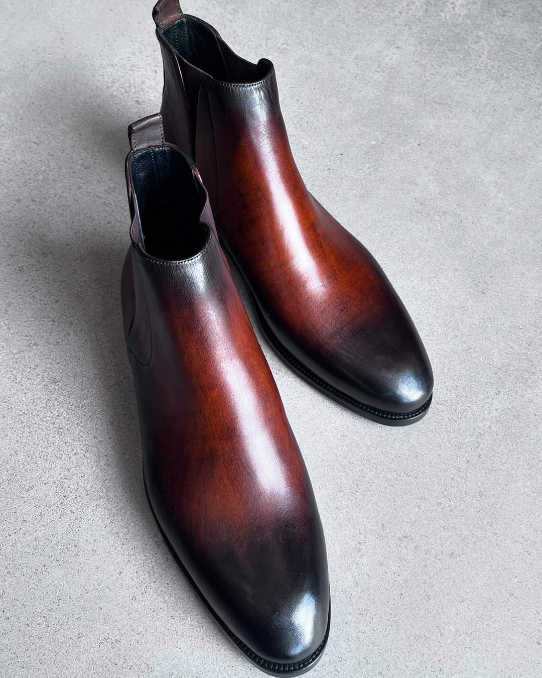 Genuine Leather Handmade Boots Men