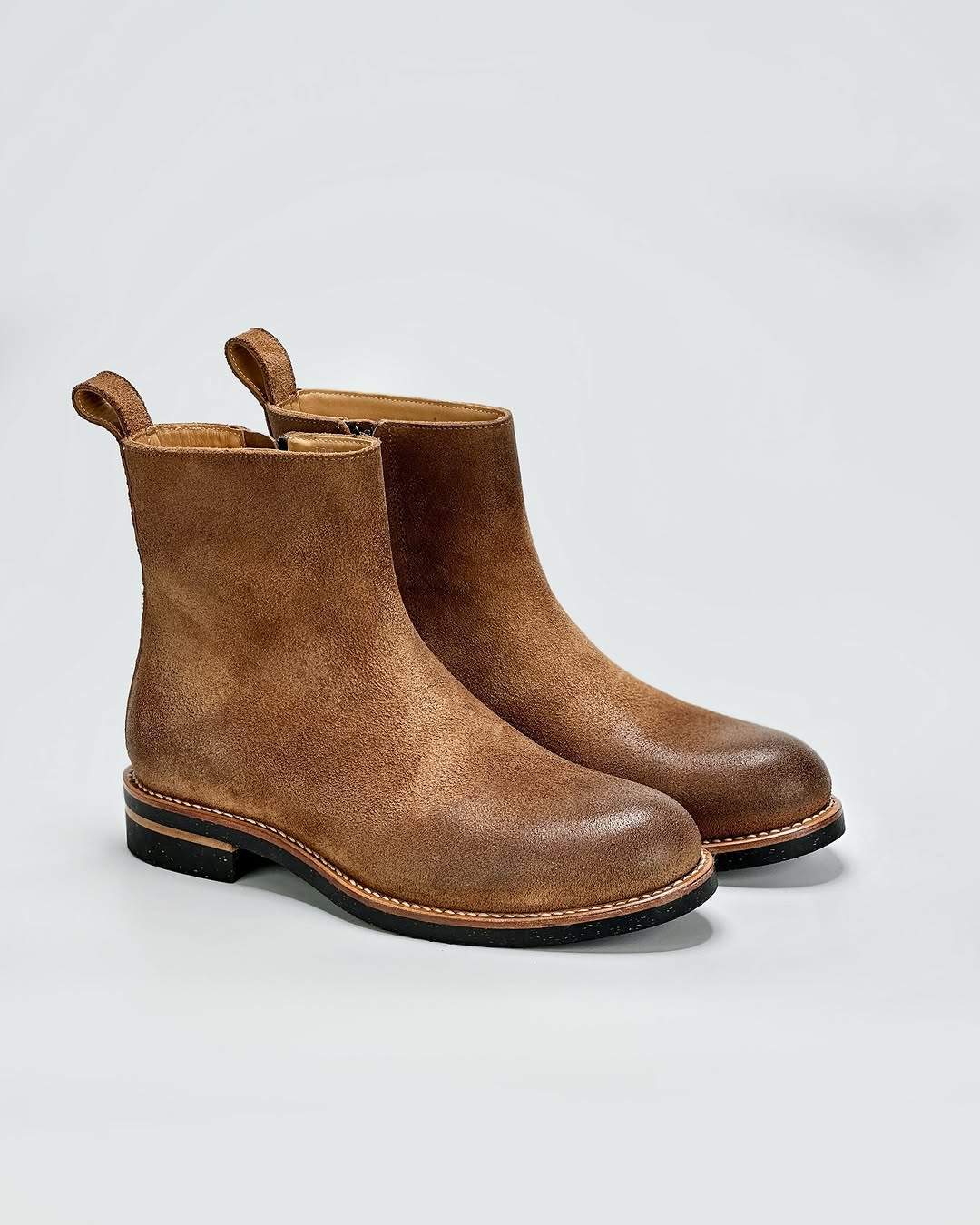 Sunset Sand Primal Suede Engine Boots