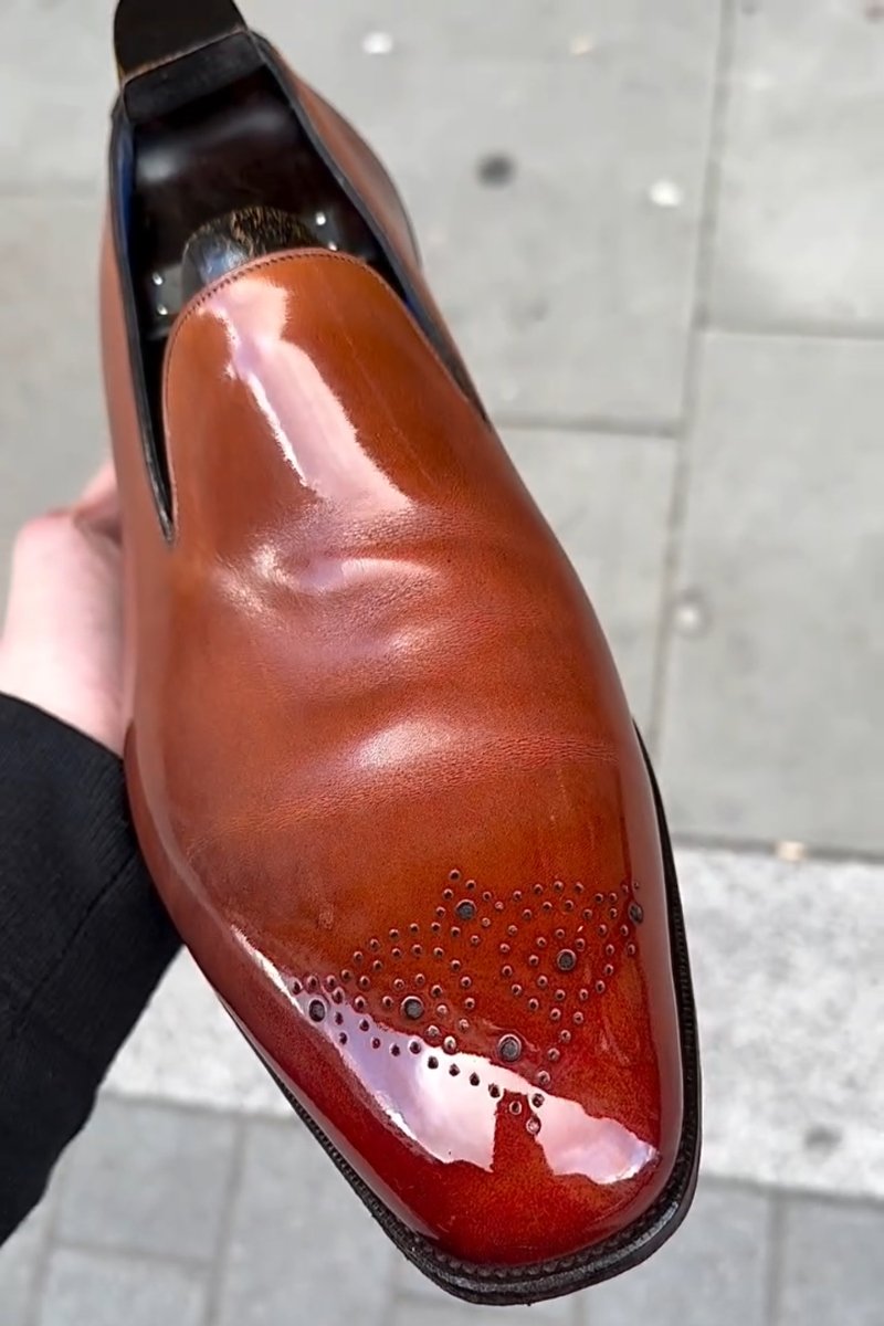 Men's Classic One-Step Leather Shoes