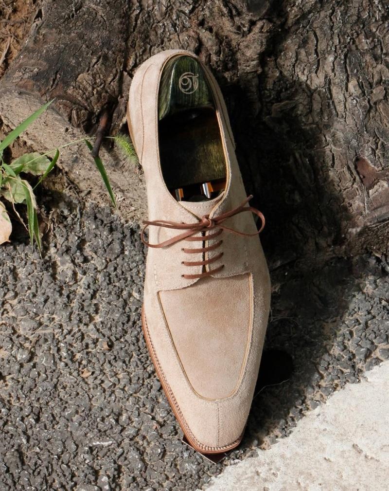 Elegant Handmade Suede Shoes