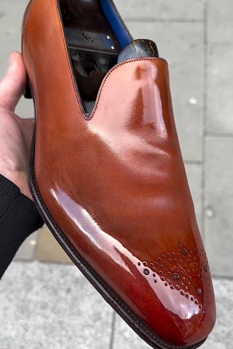 Men's Classic One-Step Leather Shoes