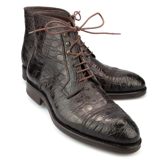 Crocodile Ankle Boots