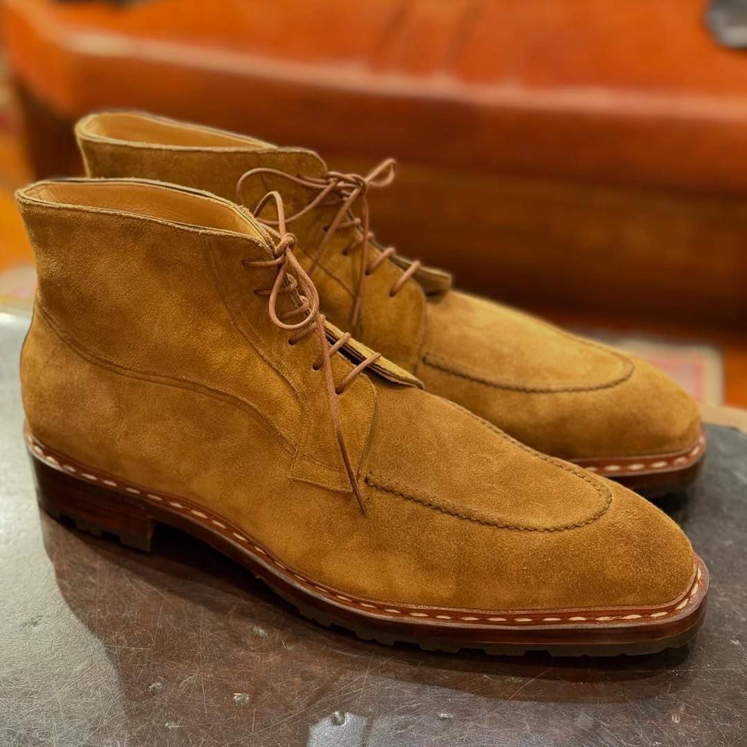 Luxury Suede Boots For Men