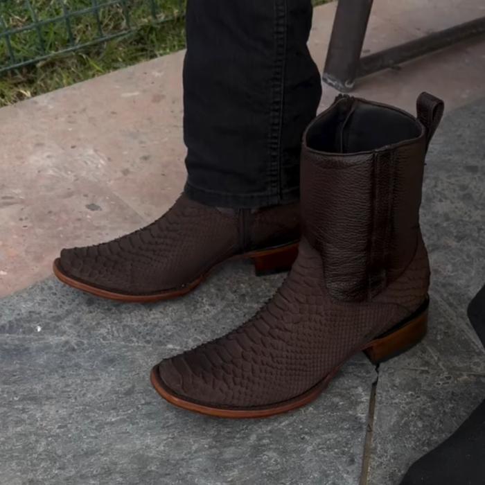 Dallas Python Tobacco Boots