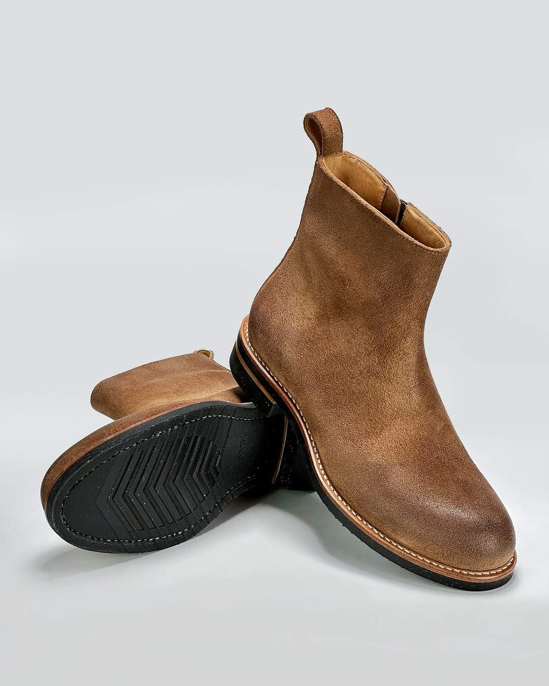 Sunset Sand Primal Suede Engine Boots