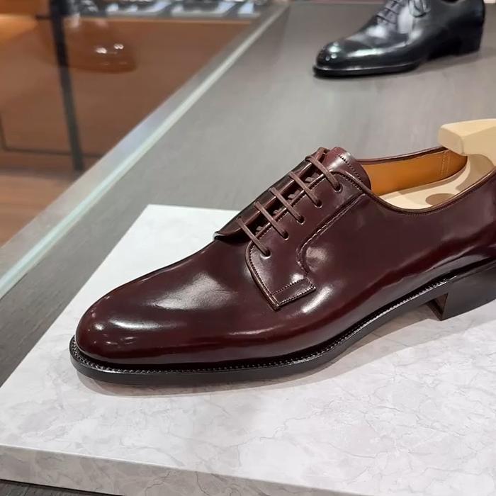 Unique Derby Leather Shoes