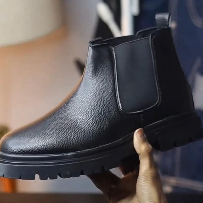 Men Mid Top Chelsea Boots