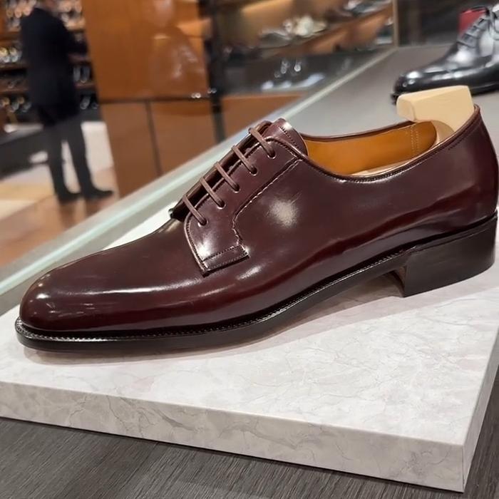 Unique Derby Leather Shoes