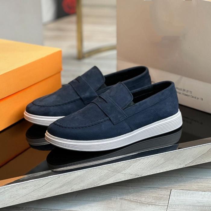 Fall And Winter Lazy Men Leather Shoes