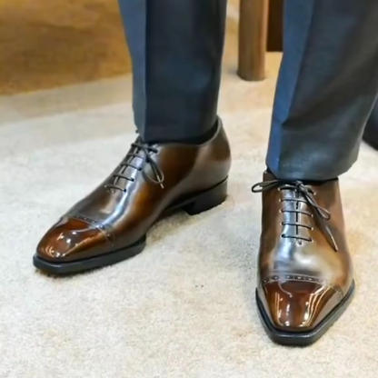 Genuine Leather Luxury Dress Oxfords