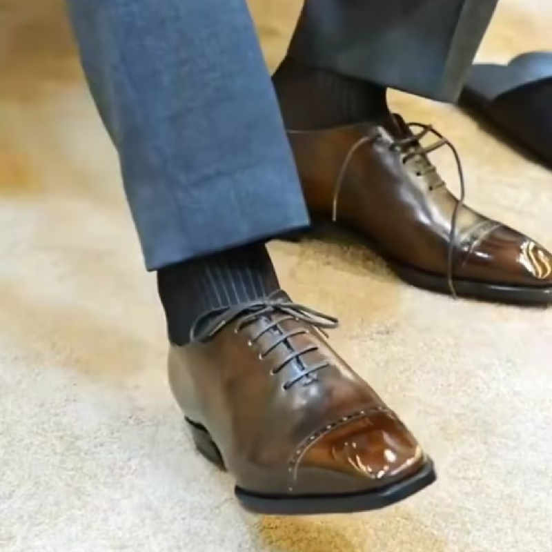Genuine Leather Luxury Dress Oxfords