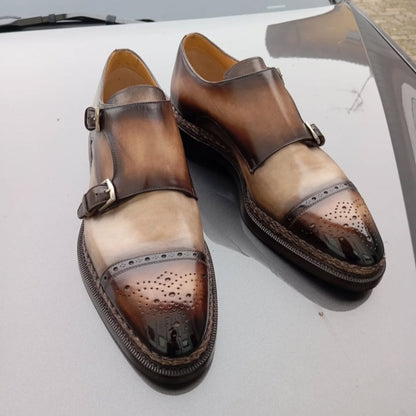 Men's Tilden Cap Monk Strap