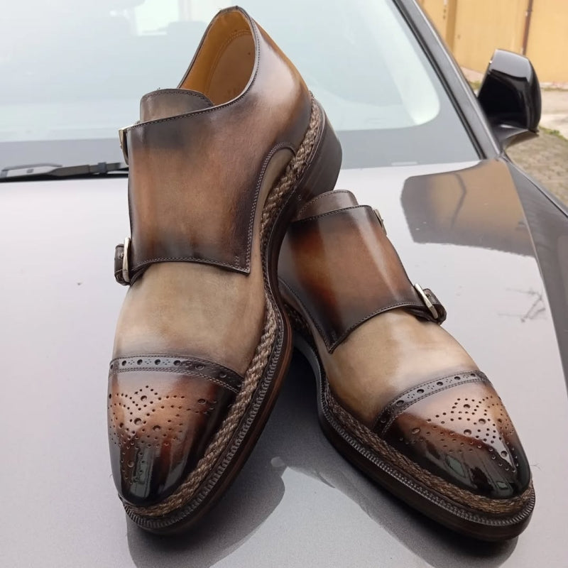 Men's Tilden Cap Monk Strap