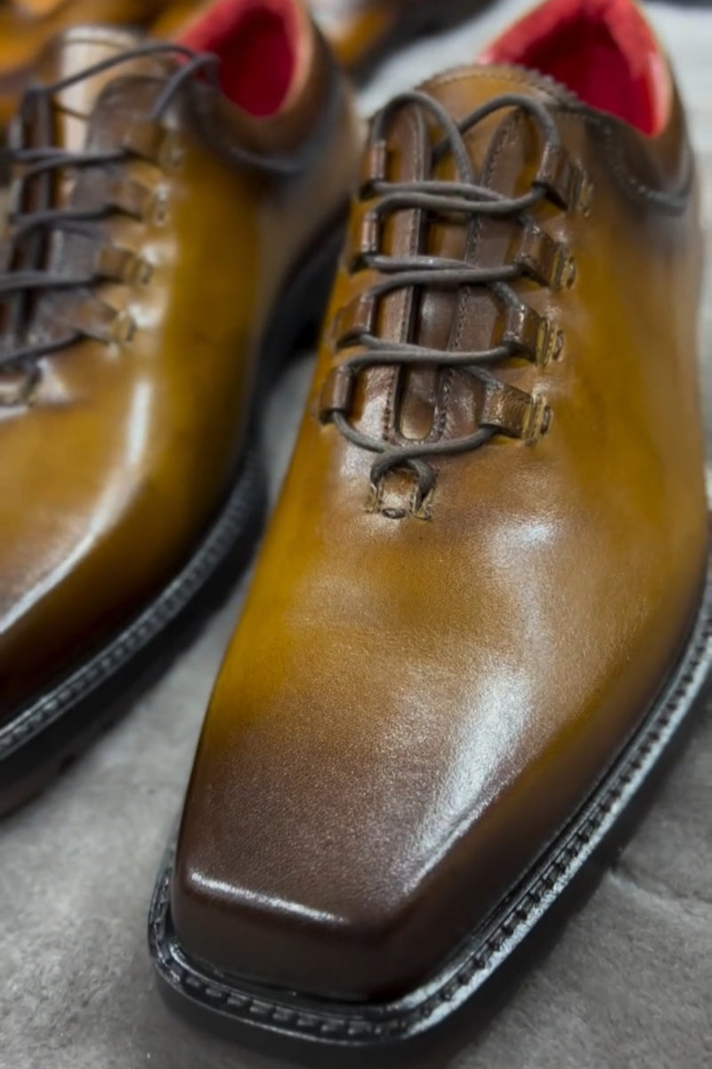 Hand-painted & Handmade Premium Leather Shoes