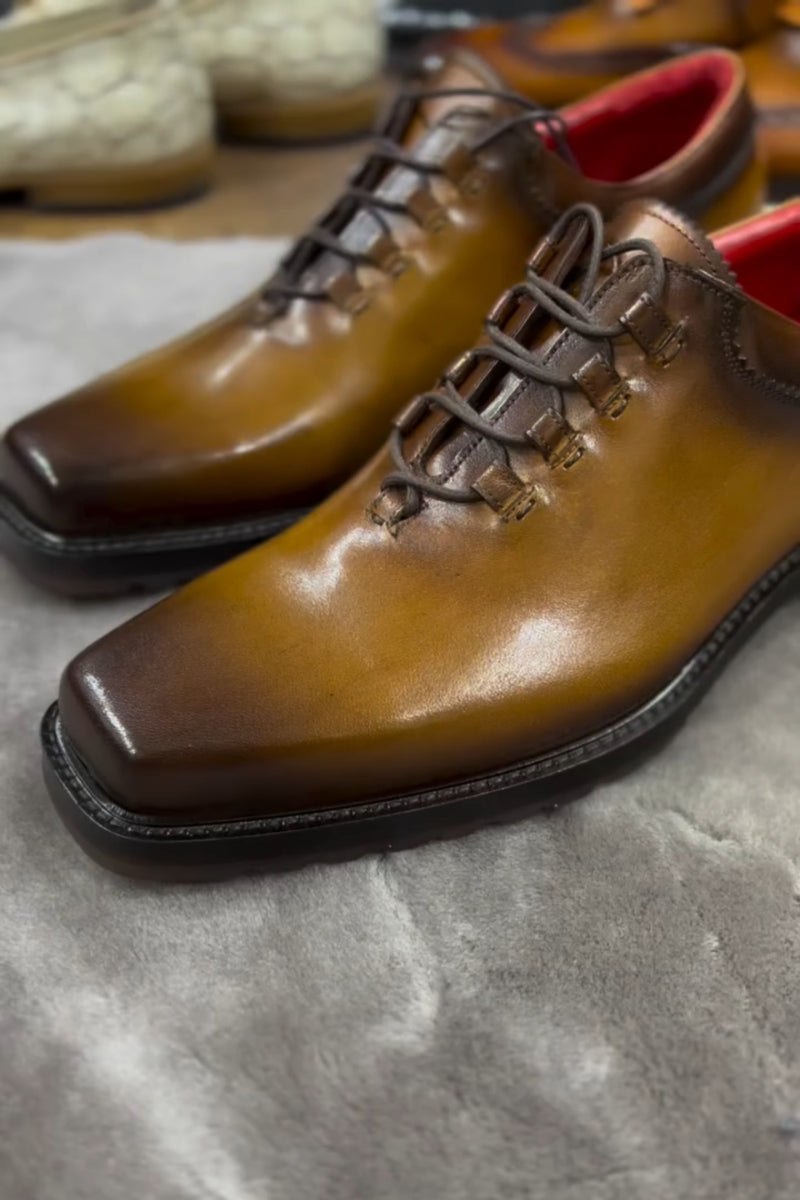 Hand-painted & Handmade Premium Leather Shoes