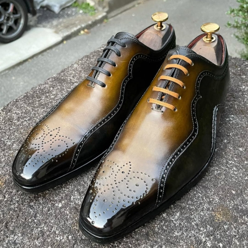 Luxury Lace-Up Symmetrical Oxfords
