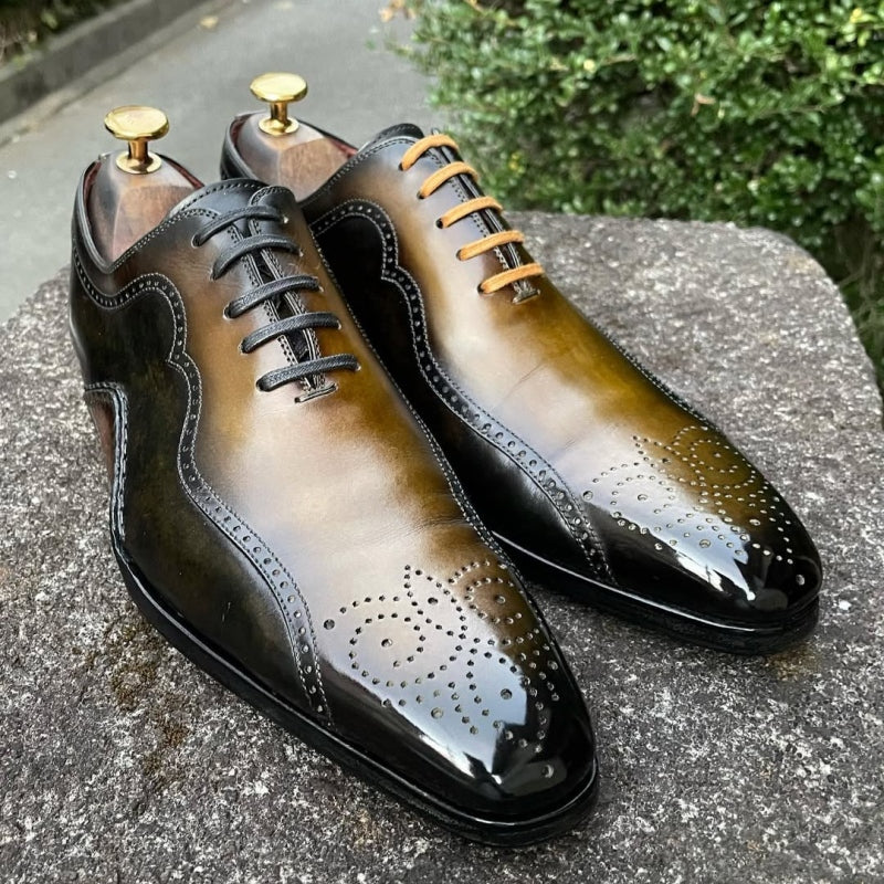 Luxury Lace-Up Symmetrical Oxfords