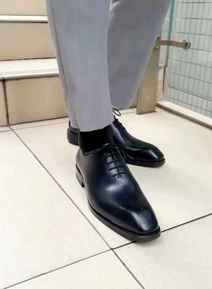 Men's Classic Black Oxford Shoes
