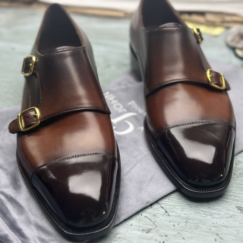 EXCLUSIVE Double Monk Strap Shoes