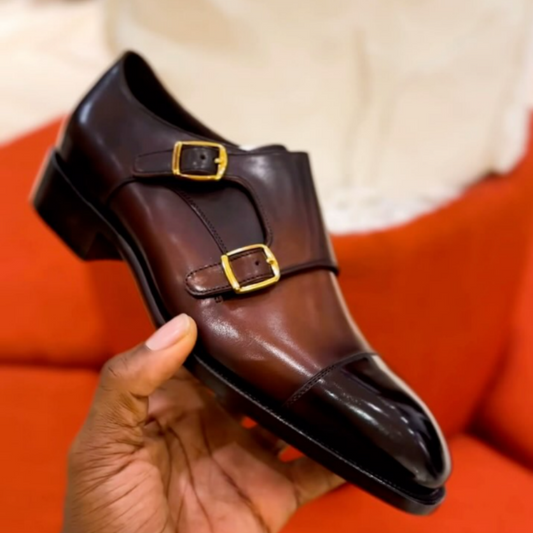EXCLUSIVE Double Monk Strap Shoes