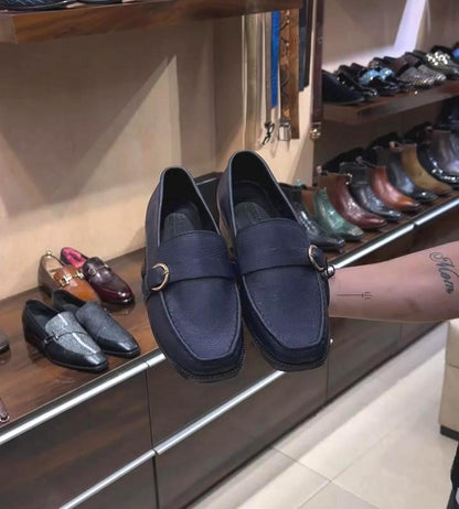 Blue Lightweight Loafers