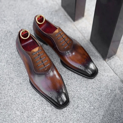 Premium Oxford Suede/Leather Shoes
