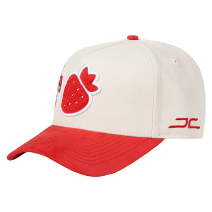 Strawberry Embroidery Cap