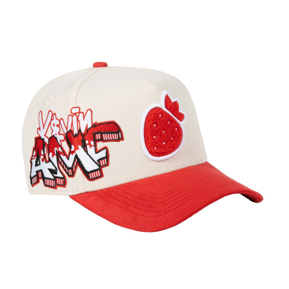 Strawberry Embroidery Cap
