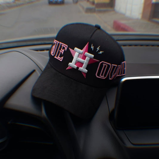 Dandy Pink Embroidered Cap