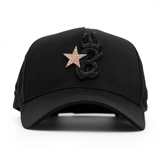 The Beards Cap B Star Rose Gold