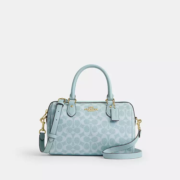 Rowan Satchel Bag In Signature Canvas