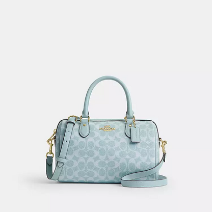 Rowan Satchel Bag In Signature Canvas