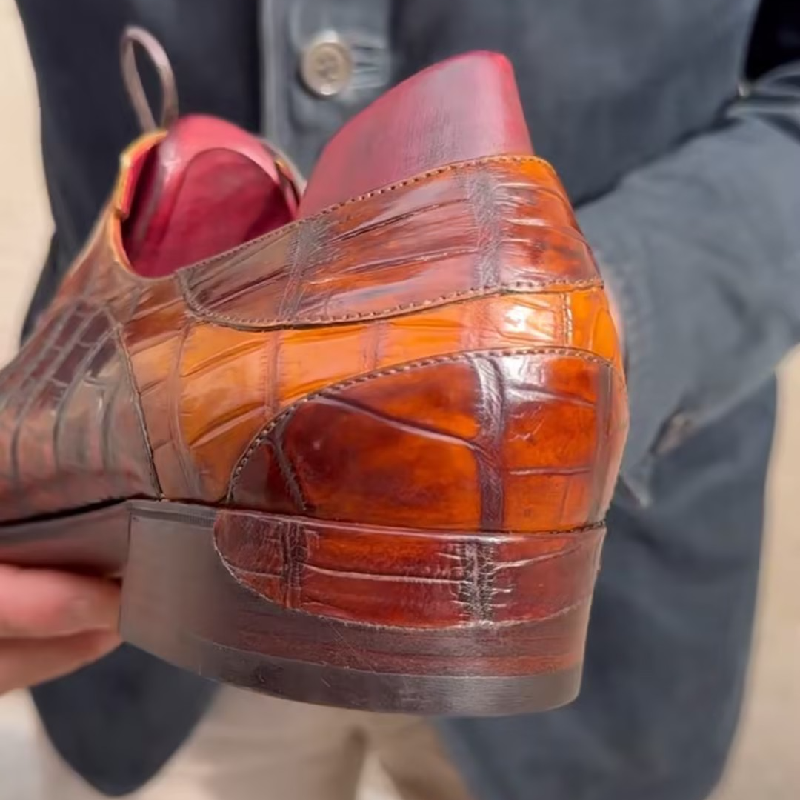 Crocodile Luxury Oxfords