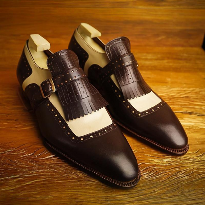 Handmade Calfskin Tassel Loafers