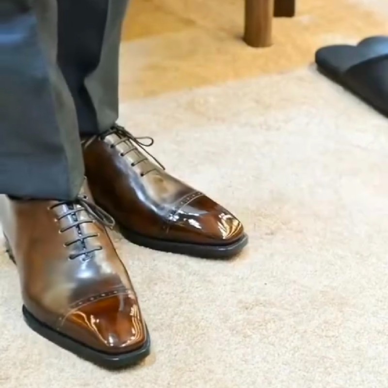 Genuine Leather Luxury Dress Oxfords