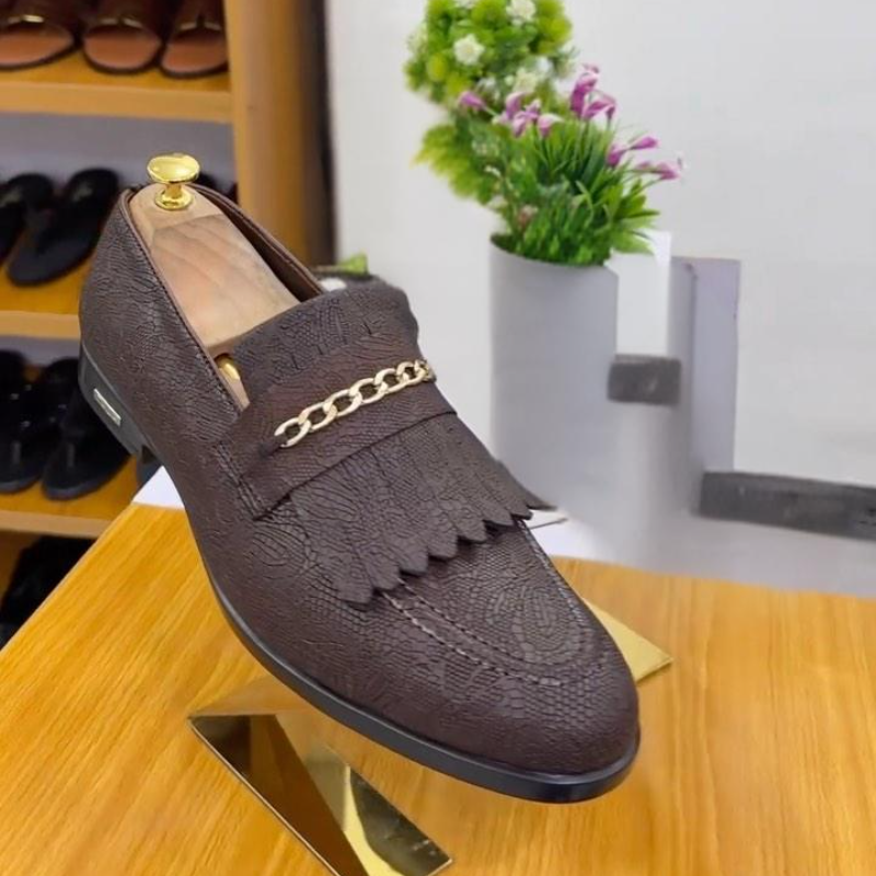 Handmade Luxury Tasseled Loafers Dress Shoes