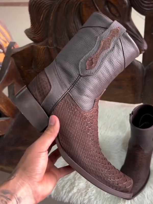 Dylan Pithon Nobuck Cafe Boots